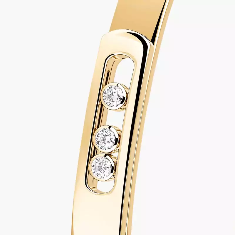 Move Noa Armreif MM Übergrößen Für sie Diamant Armband Gelbgold 13912-YG
