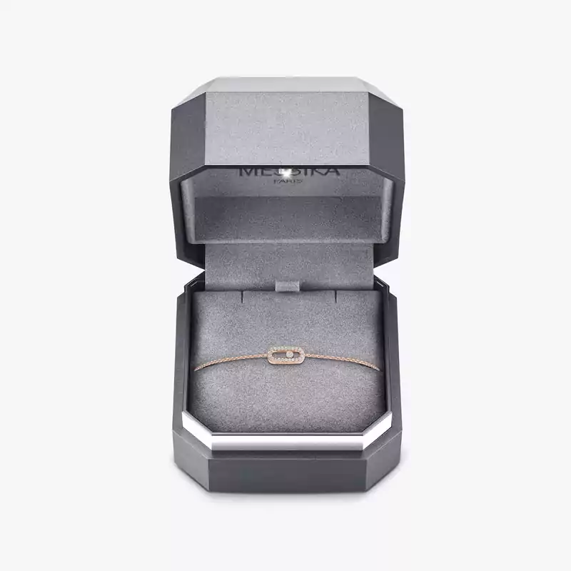Messika CARE(S) Pavé Bracelet Pink Gold For Her Diamond Bracelet 12075-PG