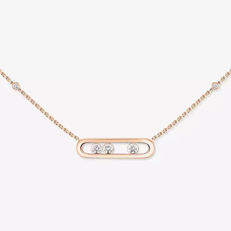 Baby Move Pink Gold Diamond For Her Necklace 04323-PG
