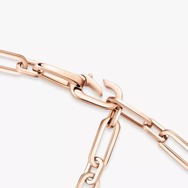 Move Link Multi-Choker Für sie Diamant Kette Roségold 12010-PG