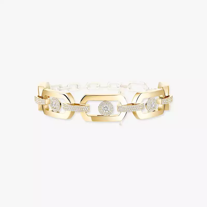 Collier Femme Or Jaune Diamant Choker So Move Max 14110-YG