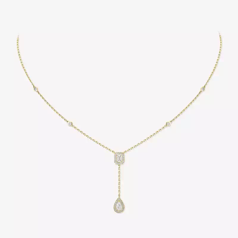 Collar Corbata My Twin 0,10 ct x2