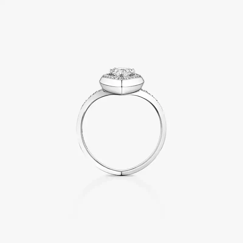 Fiery 0.50ct White Gold For Her Diamond Ring 14115-WG