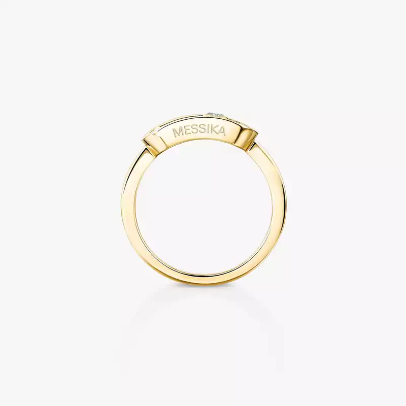 Move Uno金质大号款 Yellow Gold Diamond For Her Ring 12390-YG