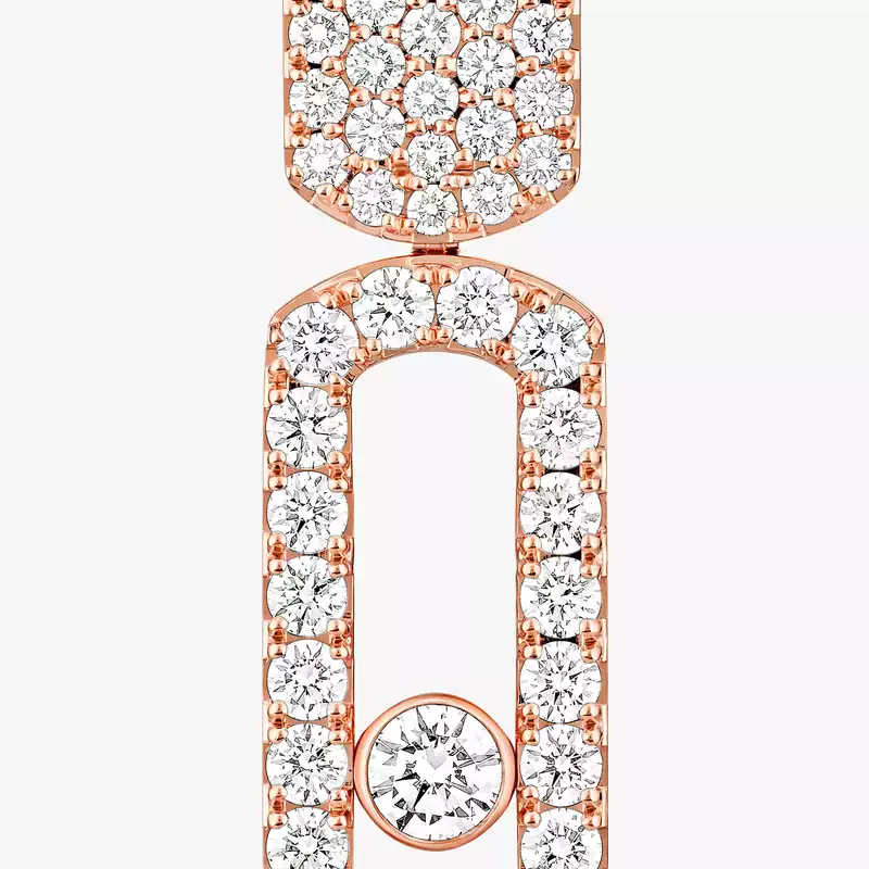 Imperial Move GM Für sie Diamant Ohrringe Roségold 13754-PG