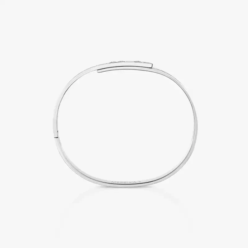 Move Noa Ciselé手镯 White Gold Diamond Mixed Bracelet 14481-WG