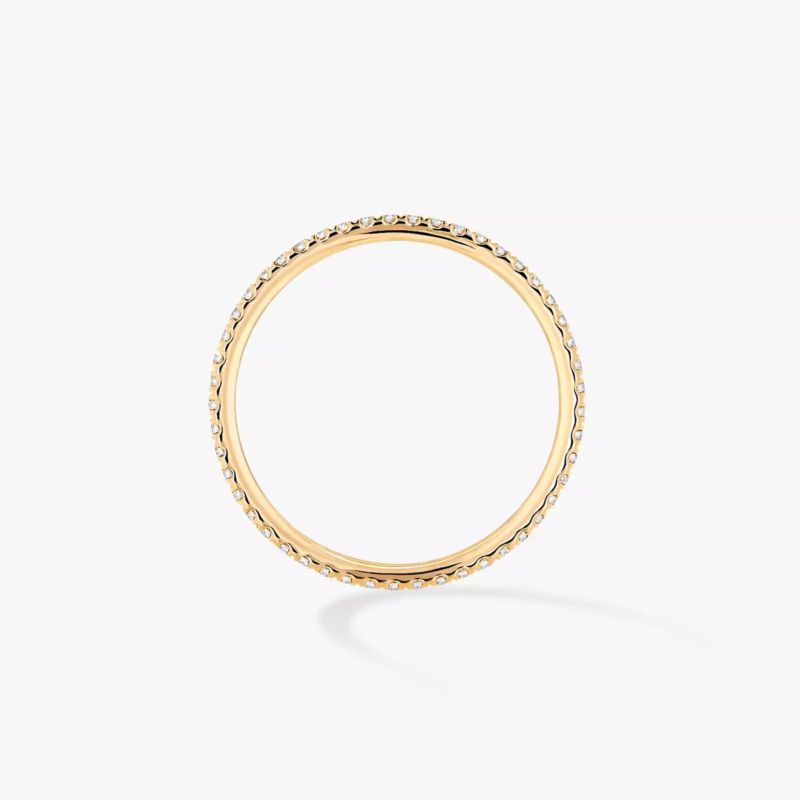 Gatsby结婚戒指 超小号款 Yellow Gold Diamond For Her Ring 05064-YG