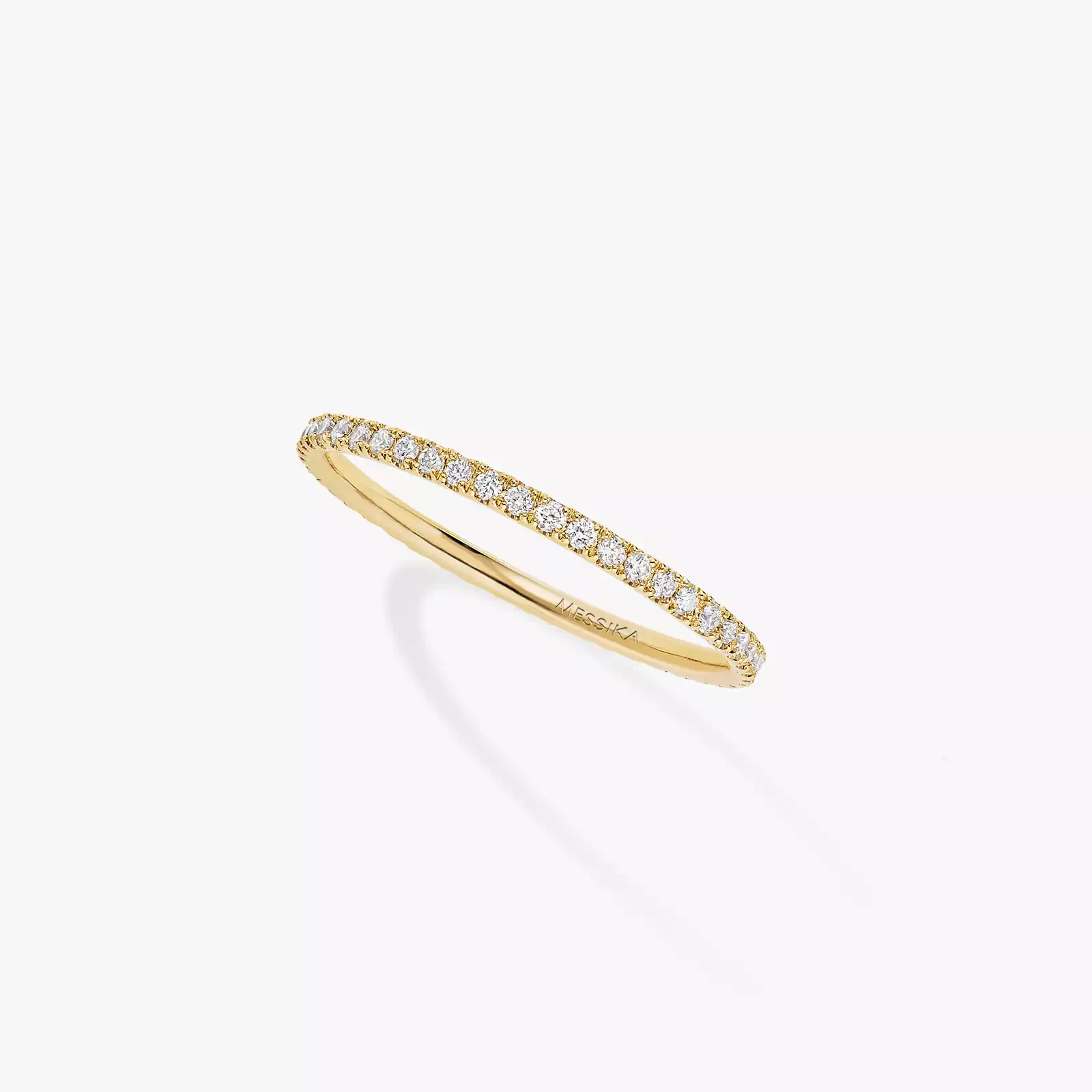 Gatsby结婚戒指 超小号款 Yellow Gold Diamond For Her Ring 05064-YG