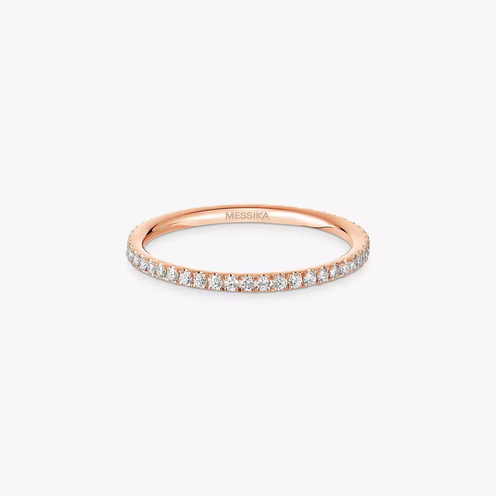 Gatsby XS Wedding Ring Pink Gold For Her Diamond Ring 05064-PG