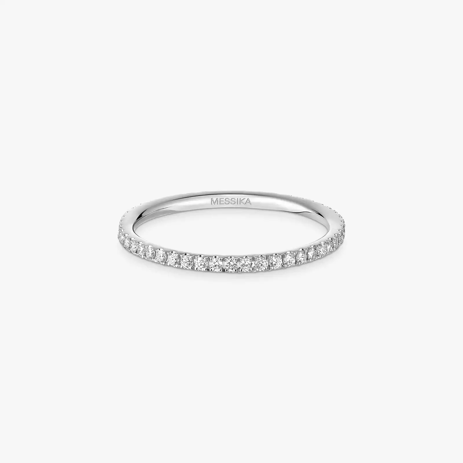 Gatsby结婚戒指 超小号款 White Gold Diamond For Her Ring 05064-WG