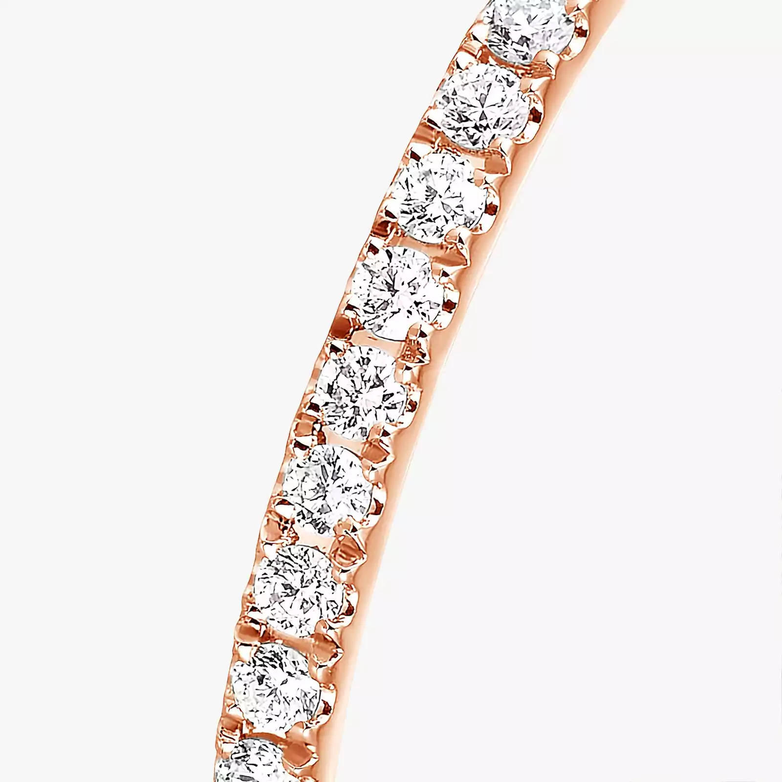 Gatsby XS Wedding Ring Pink Gold For Her Diamond Ring 05064-PG