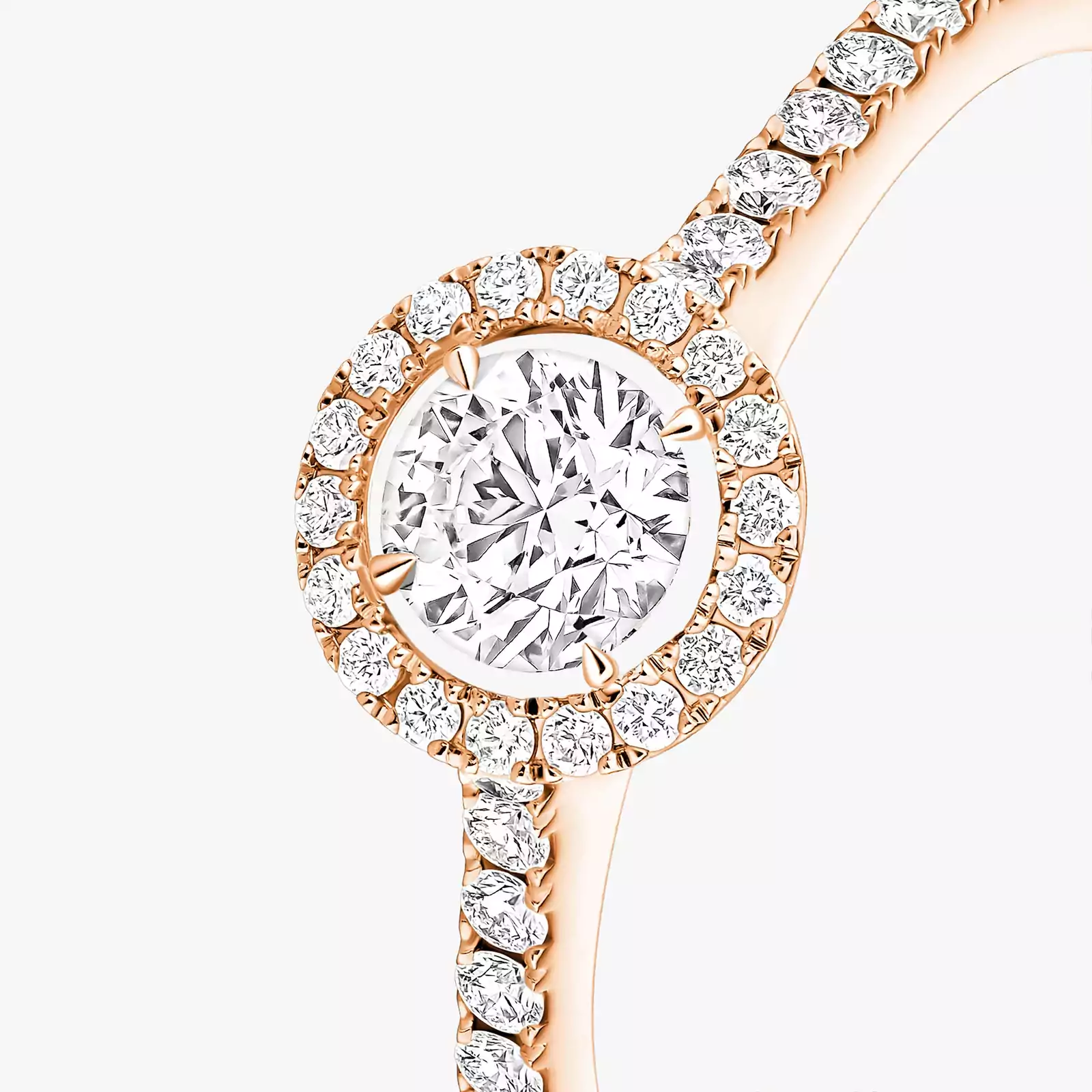 Joy 0.25ct Pink Gold For Her Diamond Ring 14505-PG