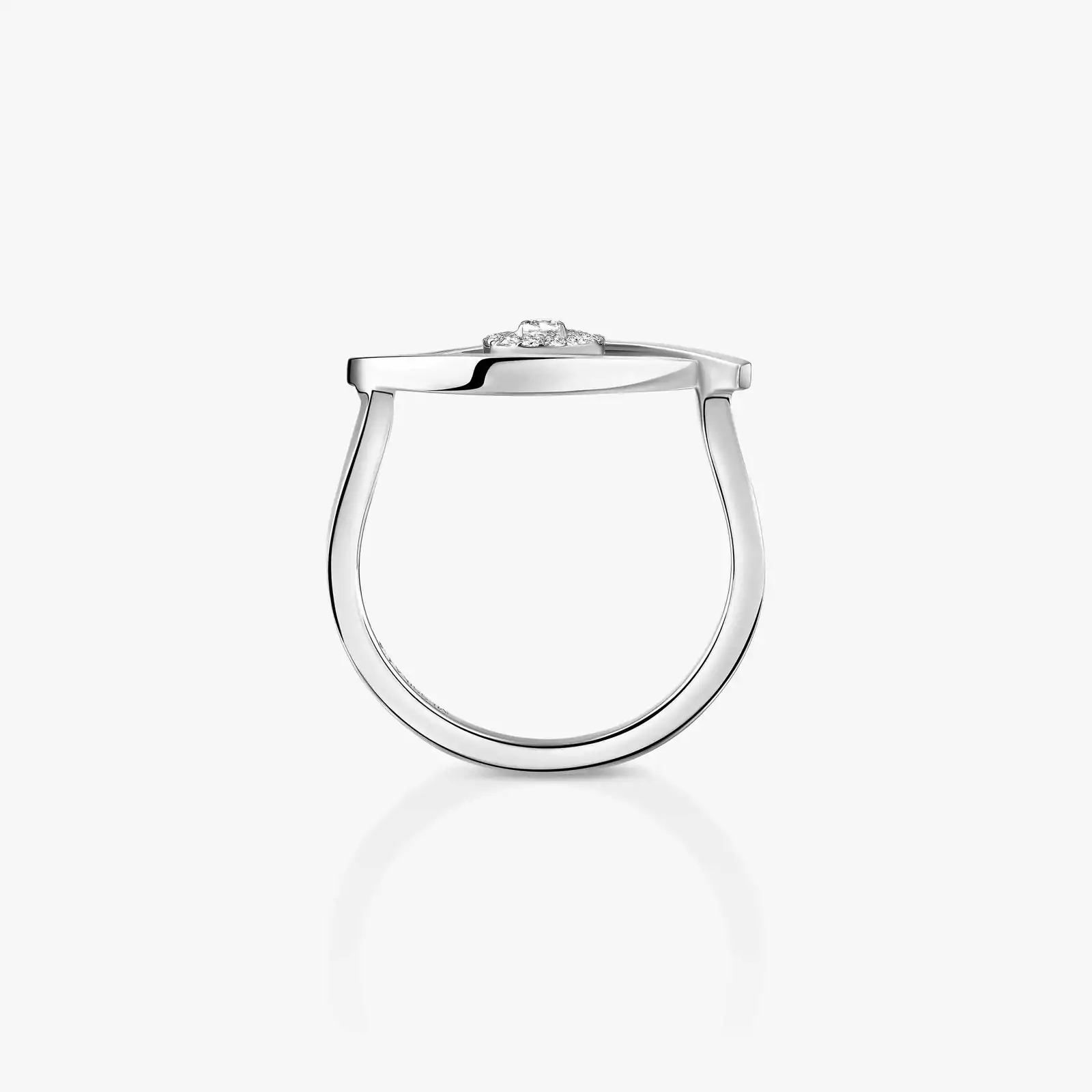Lucky Eye戒指 White Gold Diamond For Her Ring 10036-WG