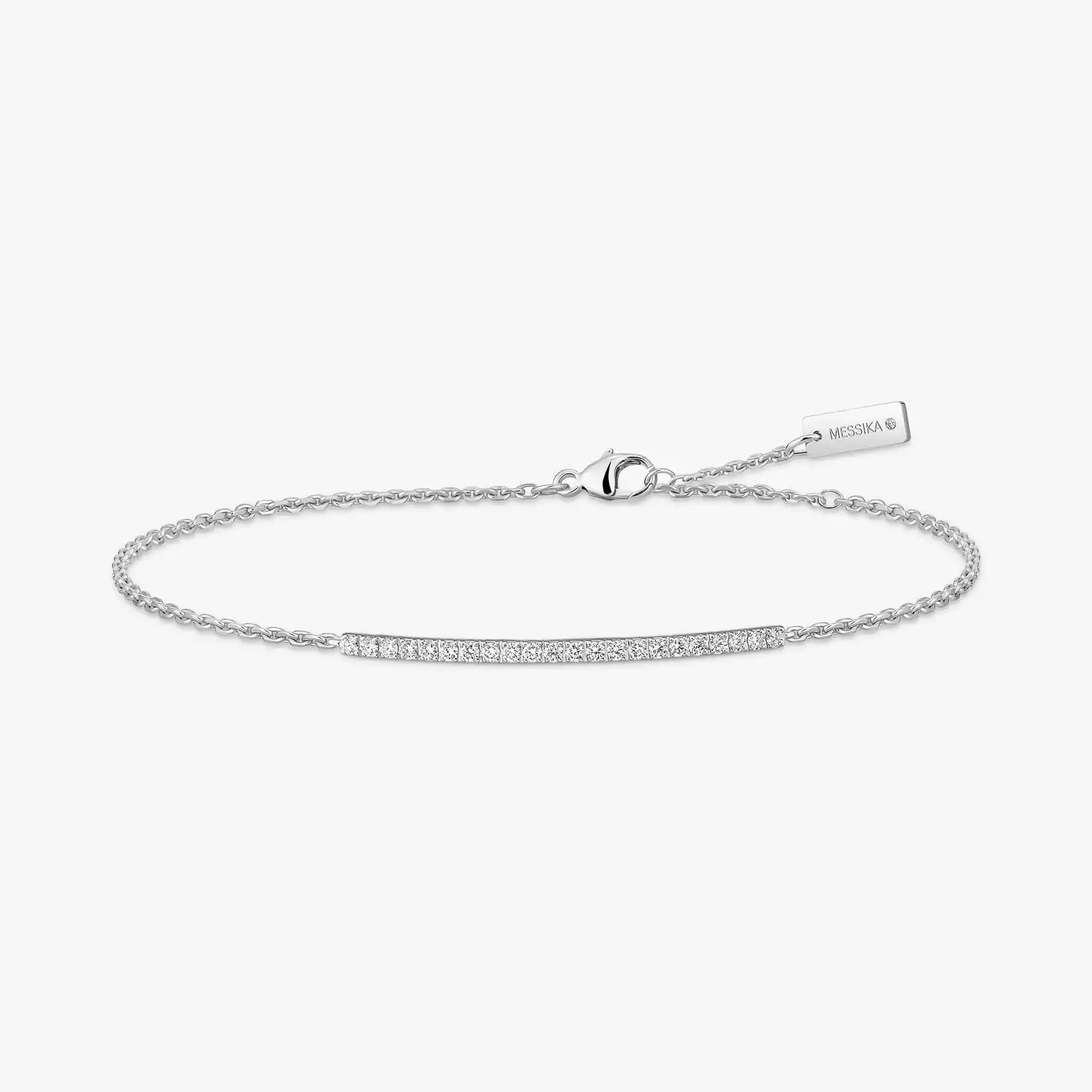 Gatsby Bar White Gold For Her Diamond Bracelet 05446-WG