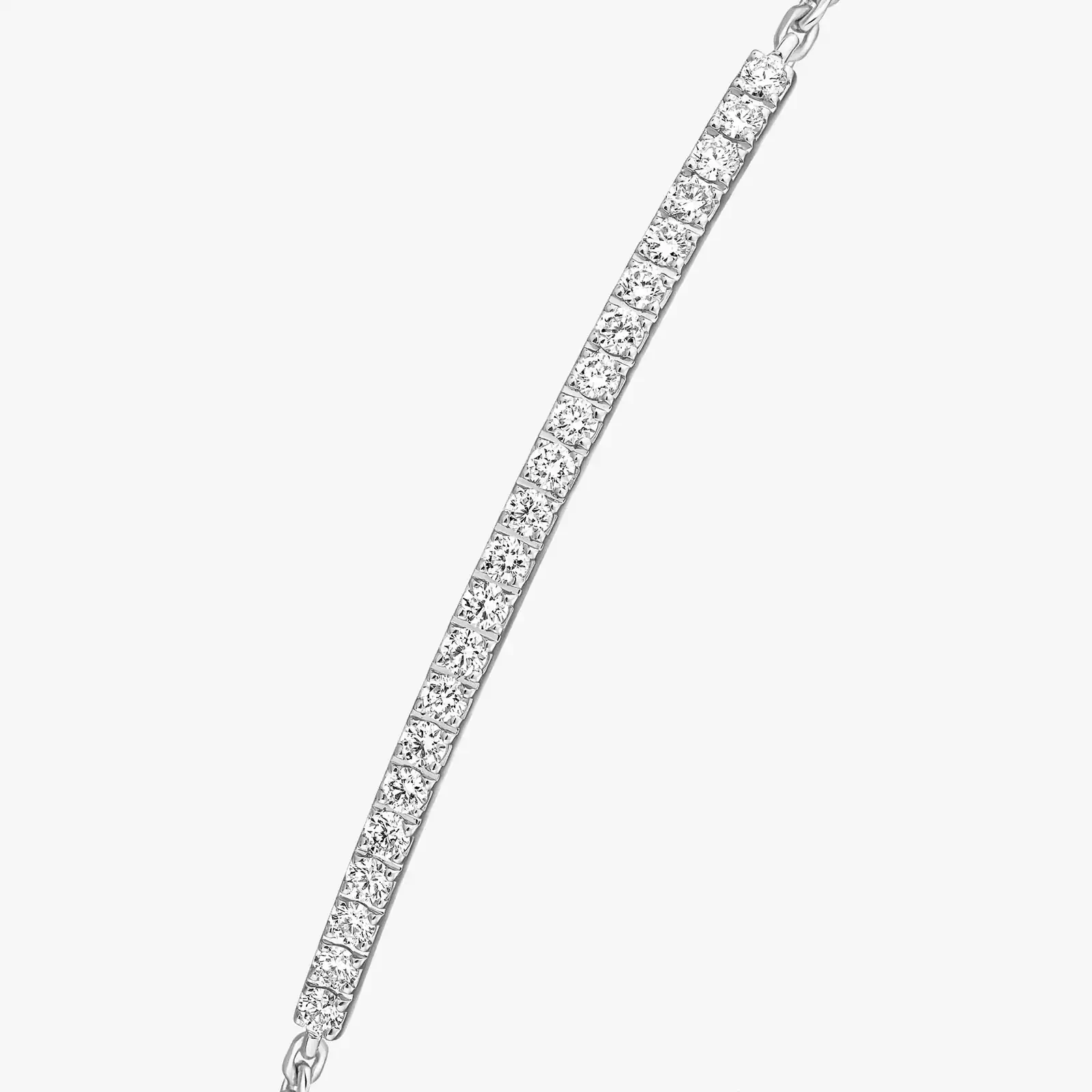 Gatsby Bar White Gold For Her Diamond Bracelet 05446-WG