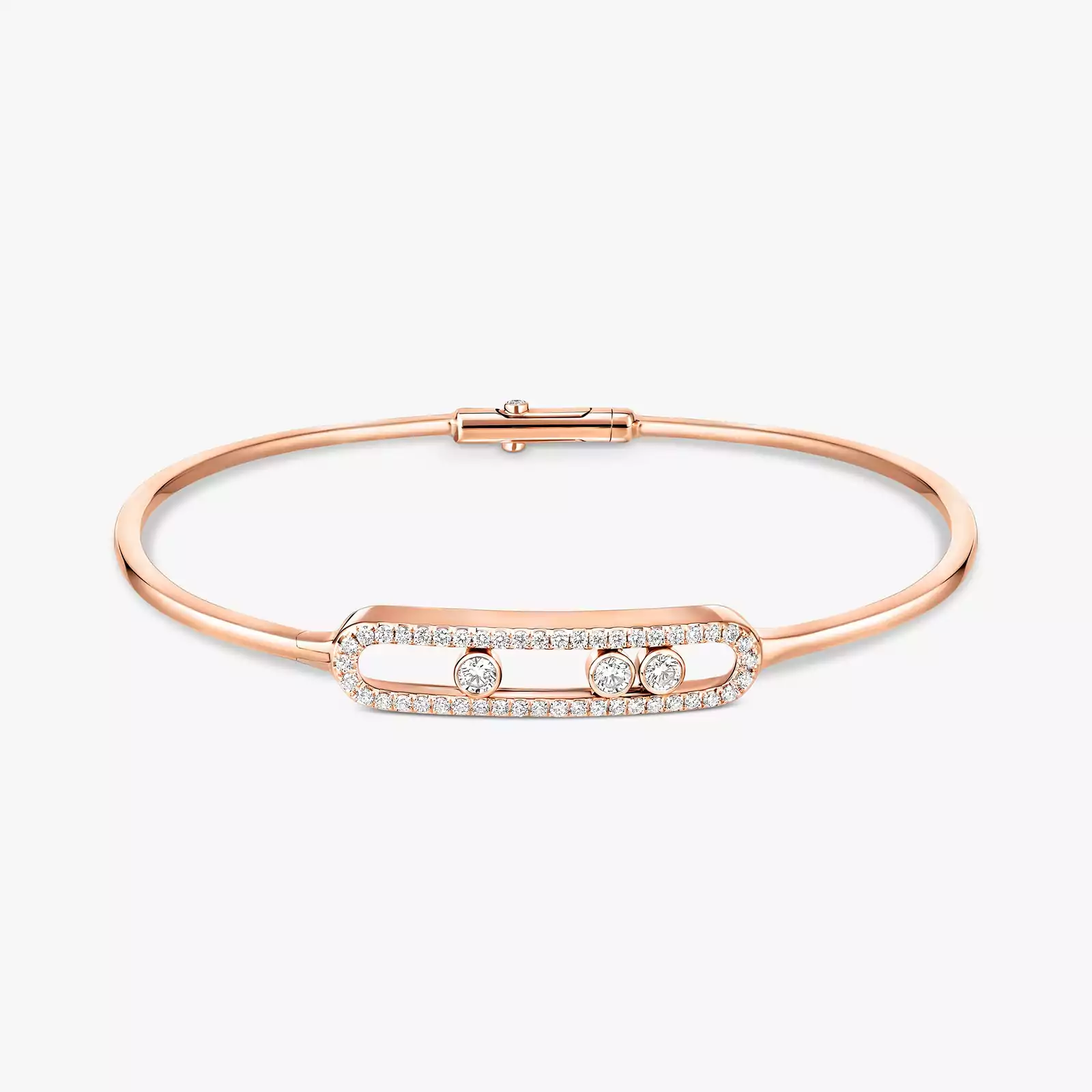 Armreif Move Mit Diamanten ausgefasst Für sie Diamant Armband Roségold 05032-PG