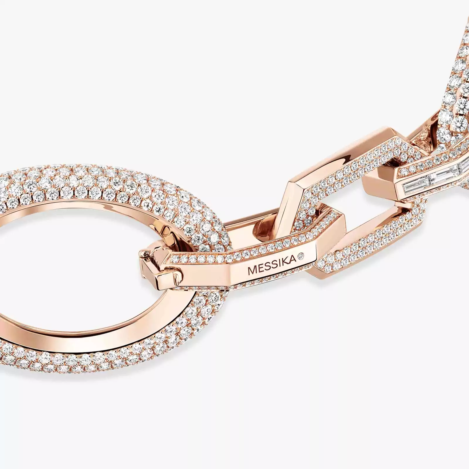 Collar Mujer Oro rosa Diamante Gargantilla Groove 13497-PG