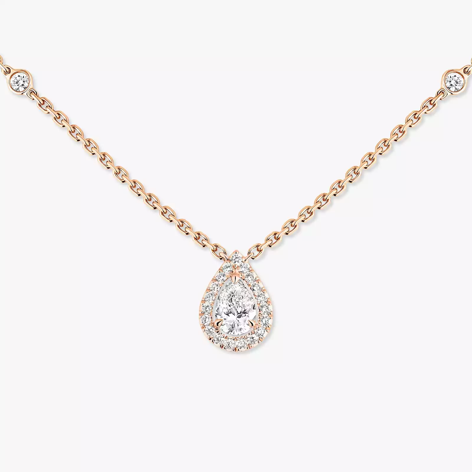 Joy Diamant Poire 0,25ct Für sie Diamant Kette Roségold 05224-PG