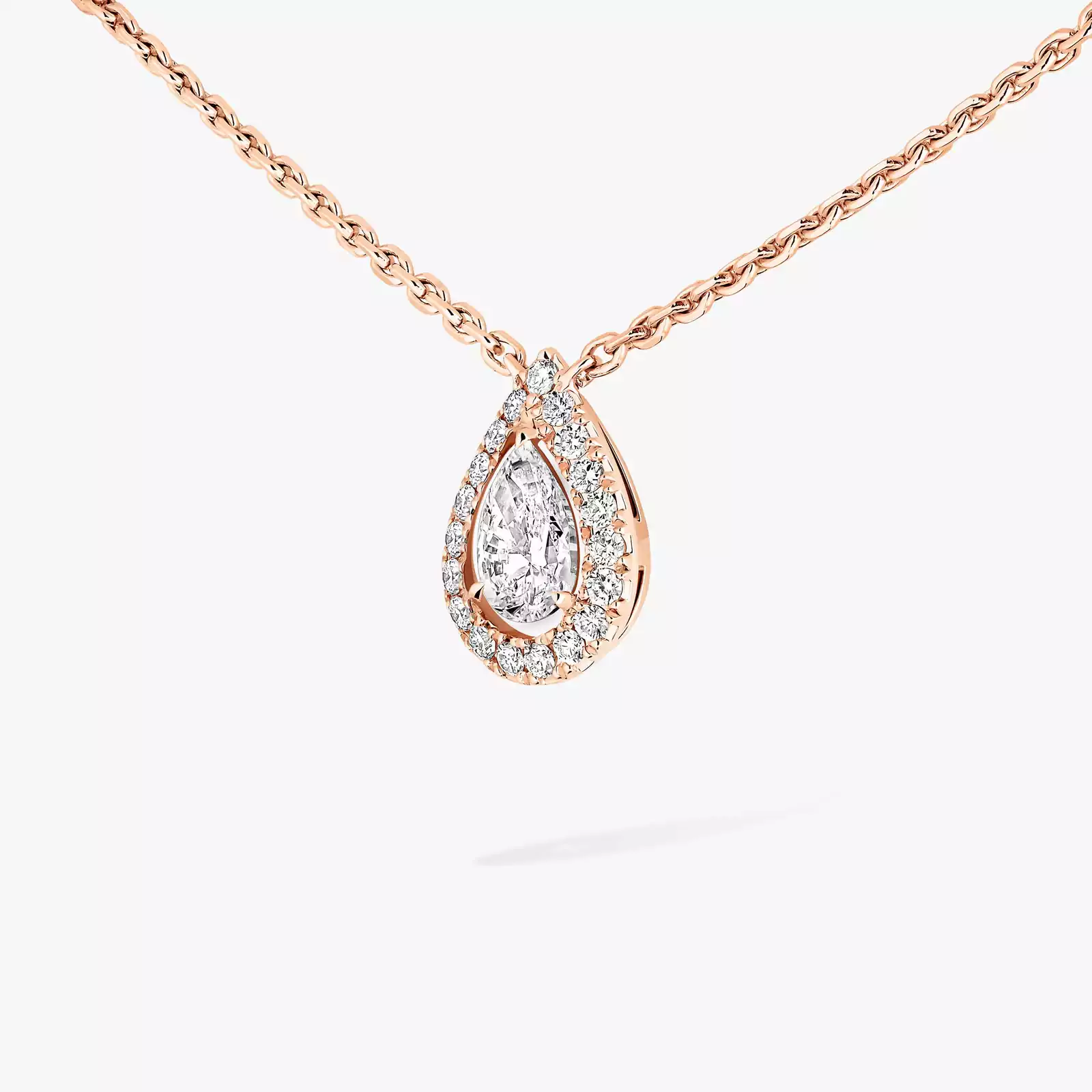 Joy Diamant Poire 0,25ct Für sie Diamant Kette Roségold 05224-PG