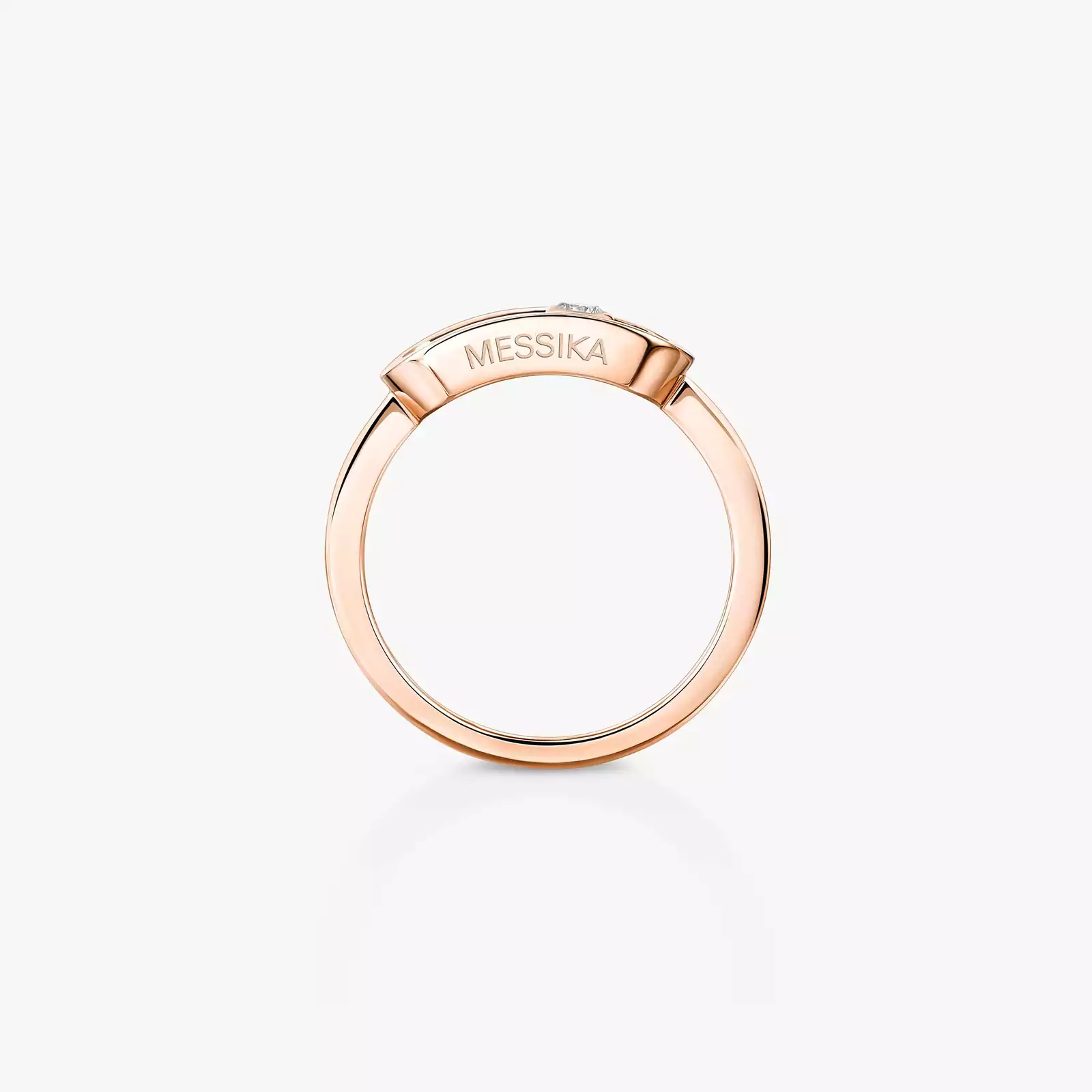 Gold Move Uno Pink Gold For Her Diamond Ring 10055-PG