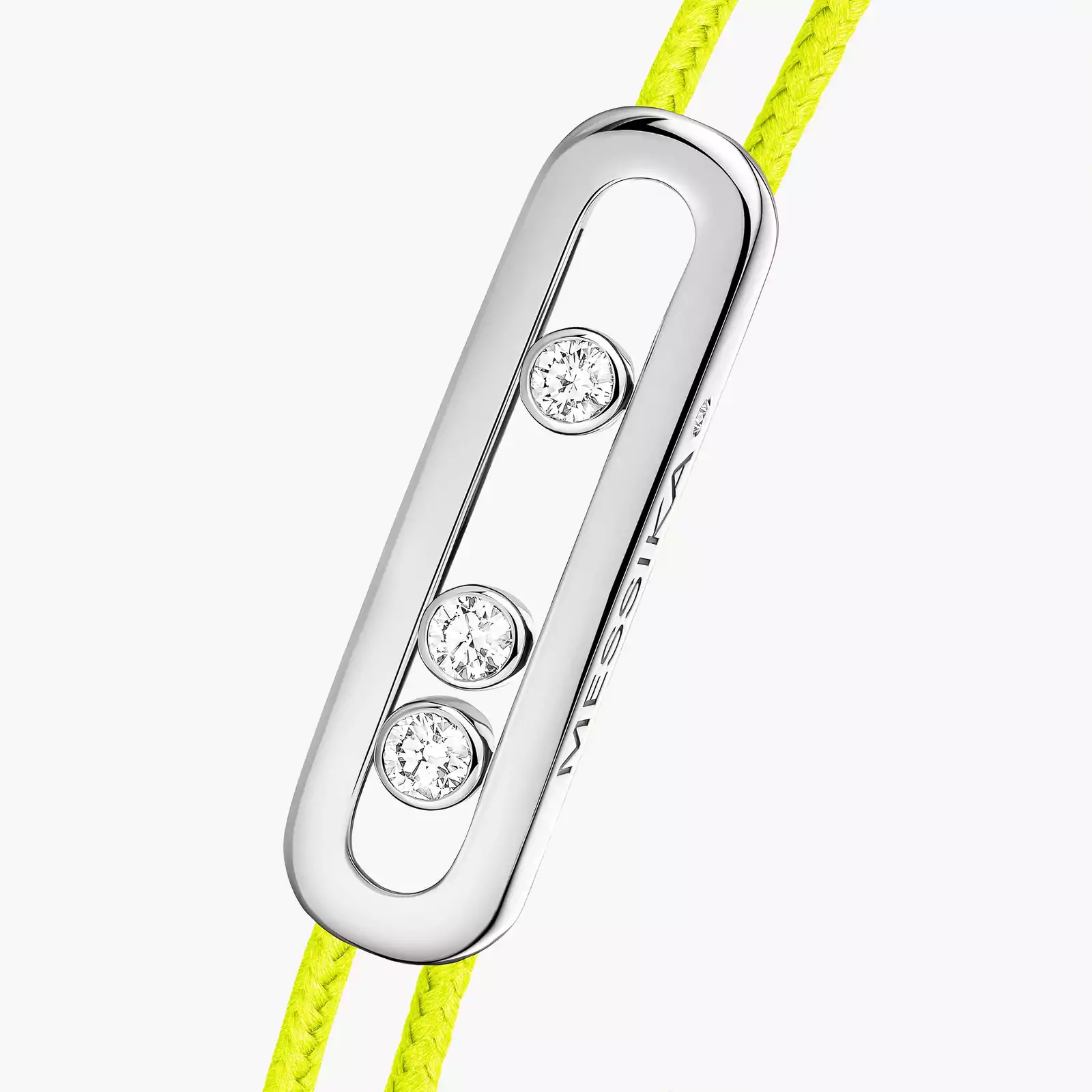 Messika CARE(S) Schnur Gelb Für sie Diamant Armband Weißgold 14659-WG