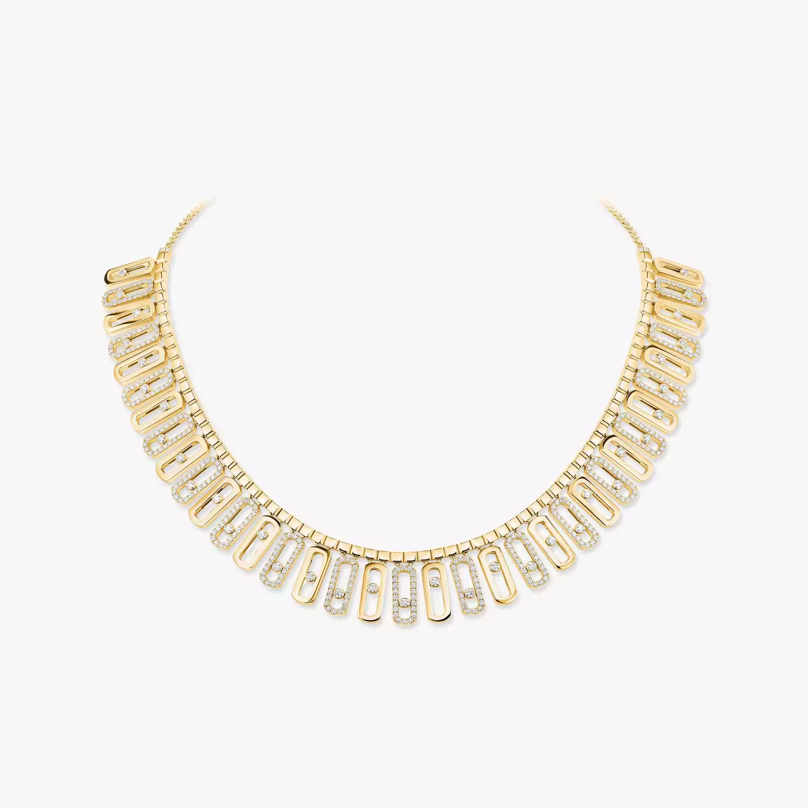 Collar Mujer Oro amarillo Diamante Move Iconica 12558-YG