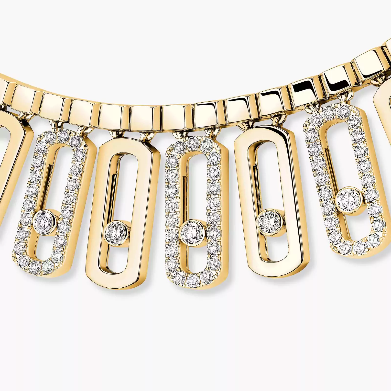 Collar Mujer Oro amarillo Diamante Move Iconica 12558-YG